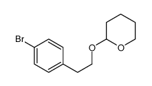 2-[2-(4-bromophenyl)ethoxy]oxane结构式
