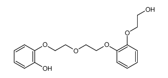 2-(2-(2-(2-(2-hydroxyethoxy)phenoxy)ethoxy)ethoxy)phenol结构式
