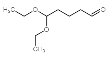 5,5-二乙氧基戊醛结构式