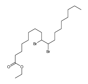 ethyl 9,10-dibromooctadecanoate结构式