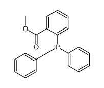 methyl 2-diphenylphosphanylbenzoate结构式