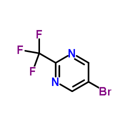 5-溴-2-三氟甲基嘧啶结构式