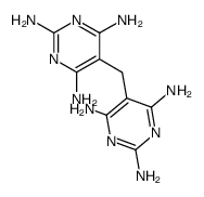 5,5-methylenebis-2,4,6-triaminopyrimidine结构式