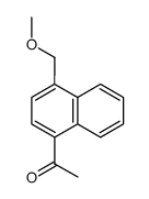 1-acetyl-4-methoxymethylnaphthalene结构式