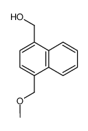 (4-(methoxymethyl)naphthalen-1-yl)methanol结构式