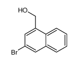 (3-溴萘-1-基)甲醇结构式
