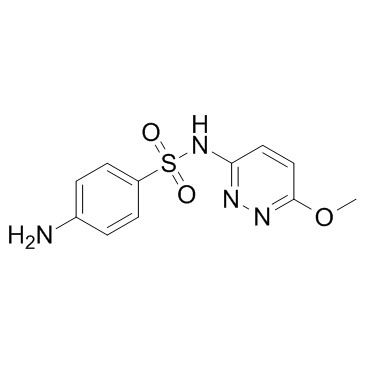 磺胺甲氧哒嗪结构式