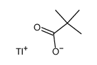 thallium(I) 2,2-dimethylpropanoate结构式