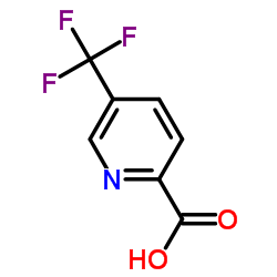 5-三氟甲基吡啶-2-羧酸结构式