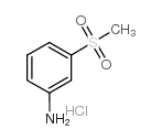 3-甲基磺酰苯胺盐酸盐结构式