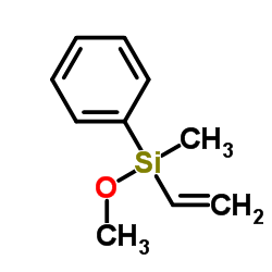乙烯基苯基甲基甲氧基硅烷结构式