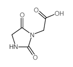 (2,5-二氧代咪唑啉-1-基)乙酸结构式