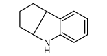 1,2,3,3a,4,8b-hexahydrocyclopenta[b]indole结构式