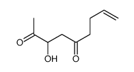 3-Hydroxy-8-nonene-2,5-dione结构式