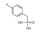 (4-fluorophenyl)methylphosphonic acid结构式