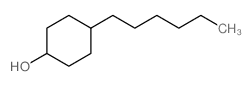4-hexylcyclohexan-1-ol结构式