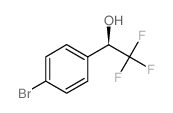 (R)-1-(4-溴苯基)-2,2,2-三氟乙醇结构式