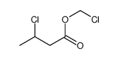 chloromethyl 3-chlorobutanoate结构式