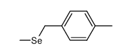 1-methyl-4-[(methylseleno)methyl]benzene结构式