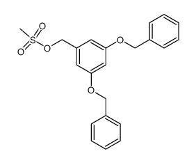 methanesulfonyl 3,5-dibenzyloxybenzyl alcohol结构式