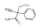 Benzeneacetamide, a-cyano-a-ethyl-结构式