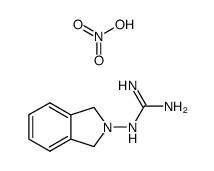 1-(isoindolin-2-yl)guanidine nitrate结构式