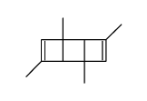 1,3,5,7-Tetramethyltricyclo[4.2.0.02,5]octa-3,7-dien结构式