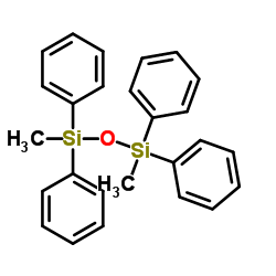 1,3-二甲基-1,1,3,3-四苯基二硅氧烷结构式
