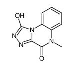 5-methyl-2H-[1,2,4]triazolo[4,3-a]quinoxaline-1,4-dione结构式