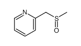 2-(methylsulfinylmethyl)pyridine结构式