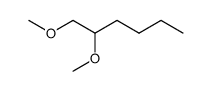 1,2-(OMe)2-hexane结构式