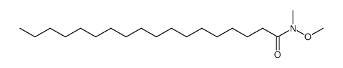 N-methoxy-N-methylstearamide结构式