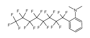 2-perfluorooctyl-N,N-dimethylaniline结构式