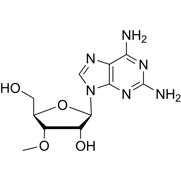 3'-OMe-2-NH2-A结构式
