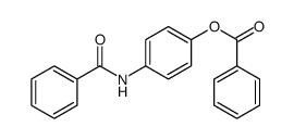 (4-benzamidophenyl) benzoate结构式