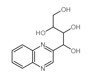1-(2-喹喔啉基)-1,2,3,4-丁四醇结构式