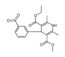 (-)-硝苯地平结构式