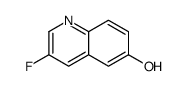 3-氟喹啉-6-酚结构式