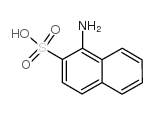 1-氨基萘-2-磺酸结构式