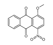 1-methoxy-4-nitro-anthraquinone结构式