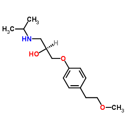 (S)-美托洛尔结构式