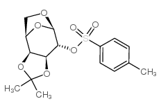 1,6-脱水-3,4-o-异亚丙基-2-甲苯磺酰基-b-D-吡喃葡萄糖结构式