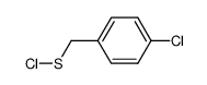 4-chlorobenzyl hypochlorothioite结构式