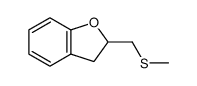 2-(methylthiomethyl)-2,3-dihydrobenzofuran结构式