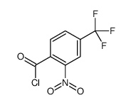 2-硝基-4-(三氟甲基)苯甲酰氯结构式