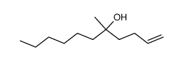 5-methyl-1-undecen-5-ol结构式