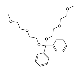 9,9-diphenyl-2,5,8,10,13,16-hexaoxaheptadecane结构式