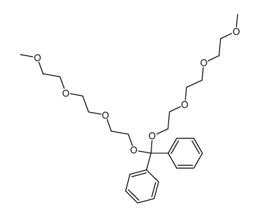 12,12-diphenyl-2,5,8,11,13,16,19,22-octaoxatricosane结构式