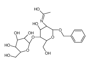 BENZYL 2-ACETAMIDO-2-DEOXY-4-O-(BETA-D-GALACTOPYRANOSYL)-ALPHA-D-GLUCOPYRANOSIDE结构式
