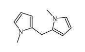 1-methyl-2-[(1-methylpyrrol-2-yl)methyl]pyrrole结构式